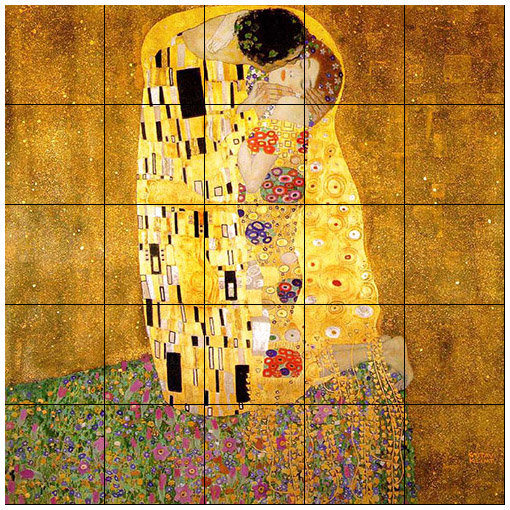 Klimt "The Kiss"